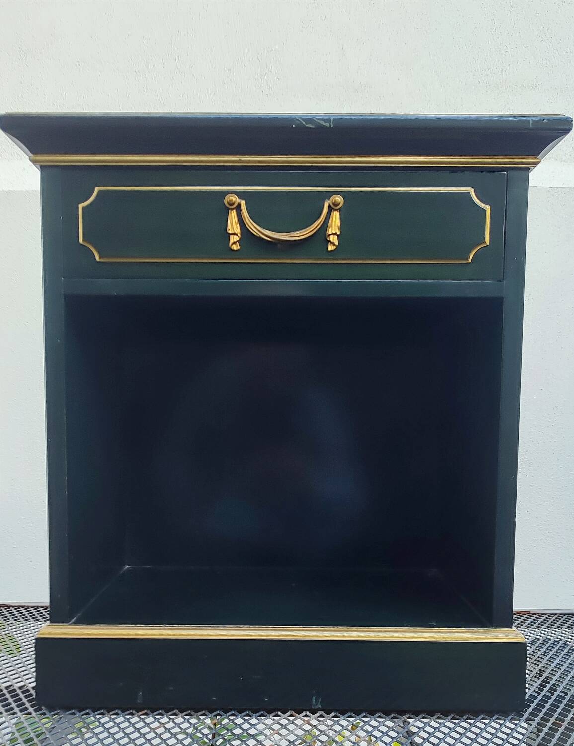 Pair of bedside tables stamped "m.Hirch"