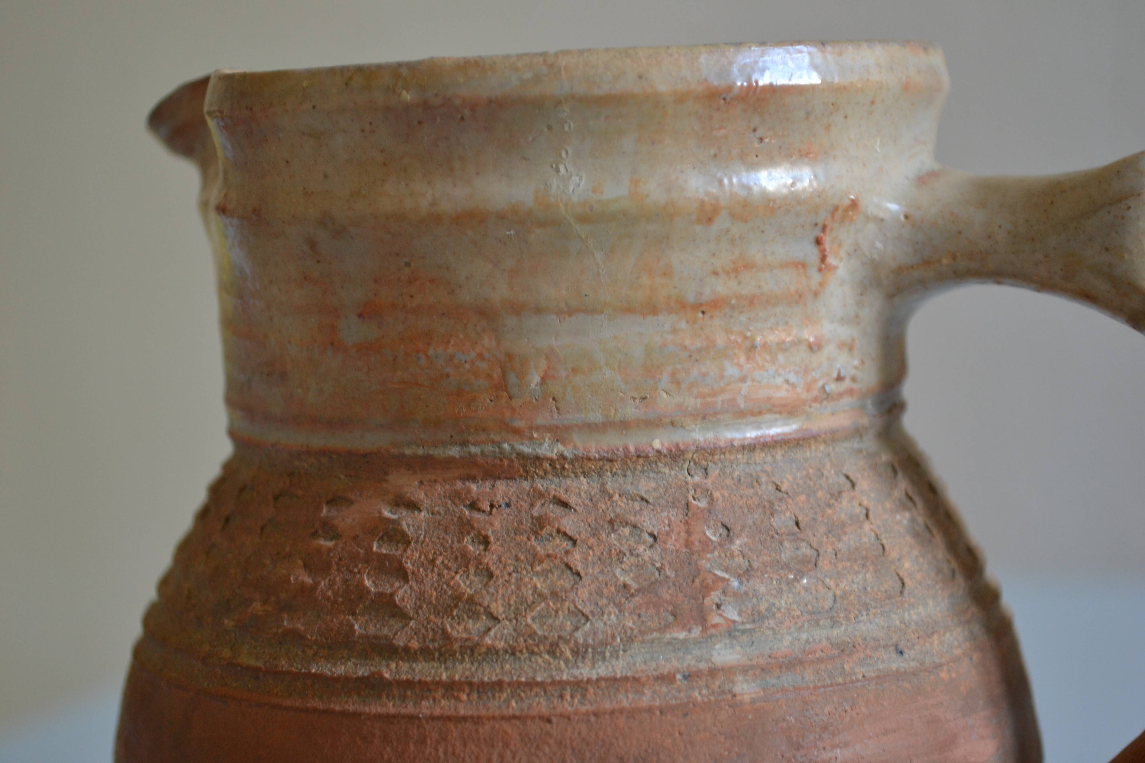 Old terracotta pitcher France