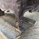 Antique Breton oak cabinet, richly carved