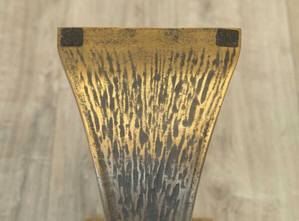 Luciano Frigerio (1928-1999) Table basse en bronze, Style Brutaliste, 1970