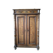 Antique walnut wardrobe Napoleon III – 19th century