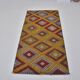 Tapis vintage géométrique Oushak petit SKU 3850