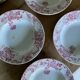 Set of 6 hollow plates in Iron Earth model Snowball, Saint Amand