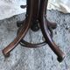 Former tabouret piano thonet by fishel wood curve assise cannée a vintage vis