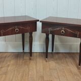 Pair of vintage bedside tables