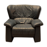 Vintage Italian leather armchair