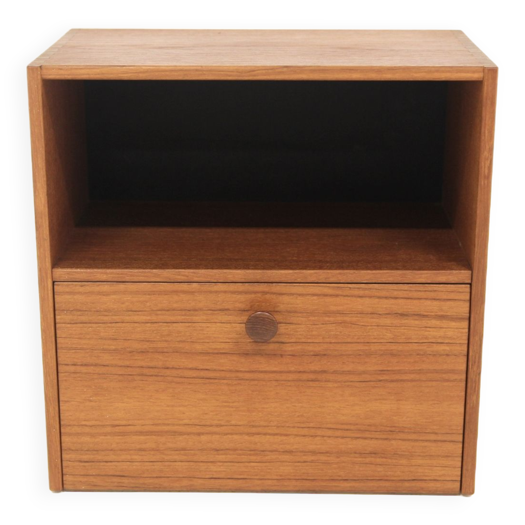 Teak wall console, Nils Jonsson for Troeds, Bjärnum, Sweden, 1960