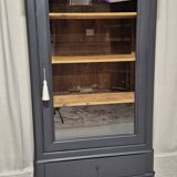 Louis Philippe glass display cabinet