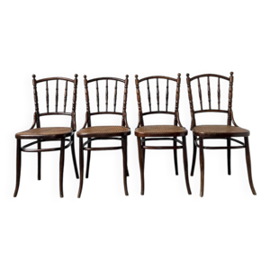 Set de 4 chaises bistrot