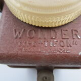 Antique lamp, Wonder brand, Tifon type. Deco loft