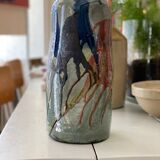 Ceramic vase by Thomas Buxo from the 60s