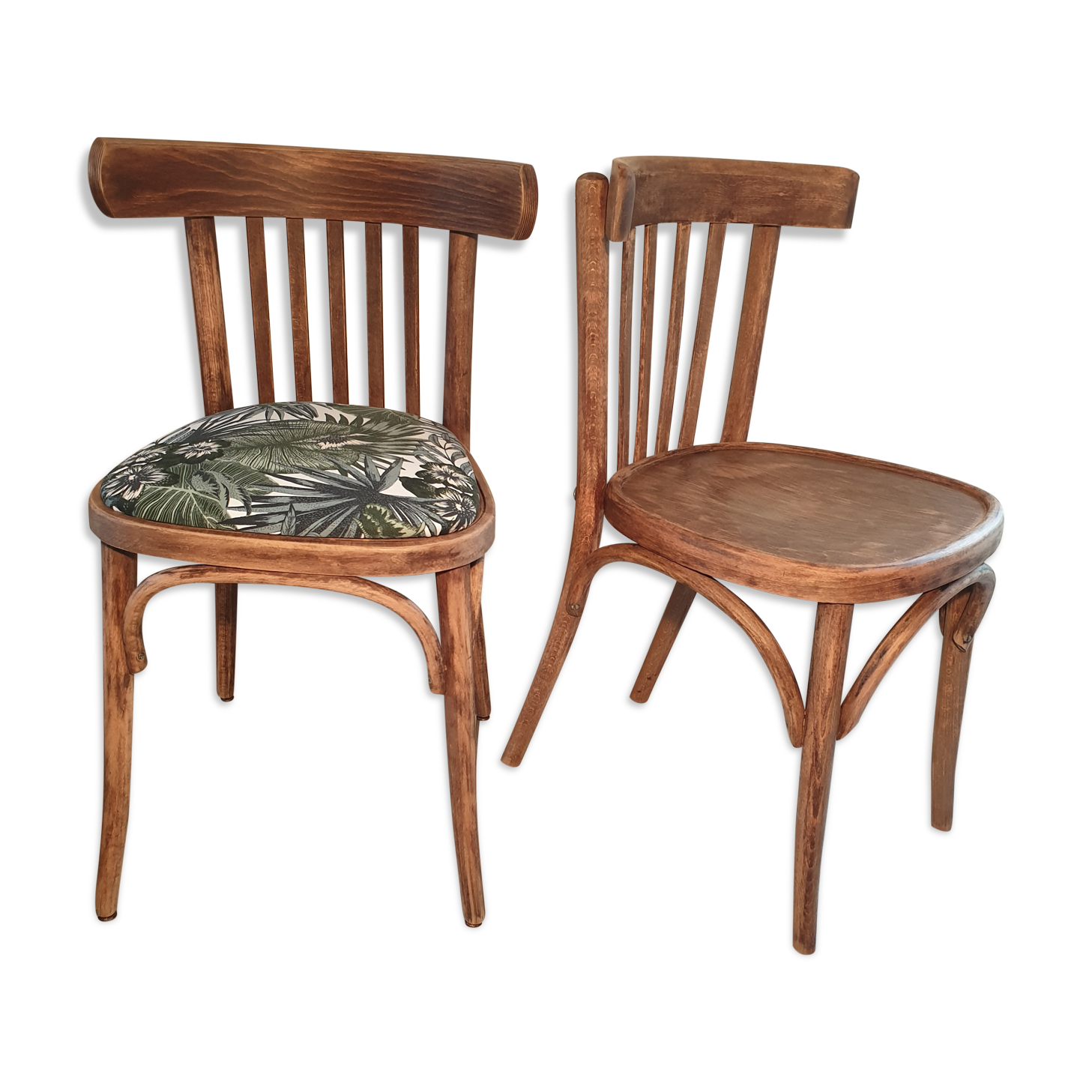 Pair of bistro chairs