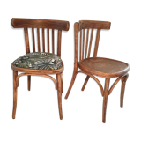 Pair of bistro chairs