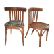 Paire de chaises bistrot