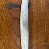 Set of 12 Knives with Silver Metal Handles + Stainless Steel Blades #B339