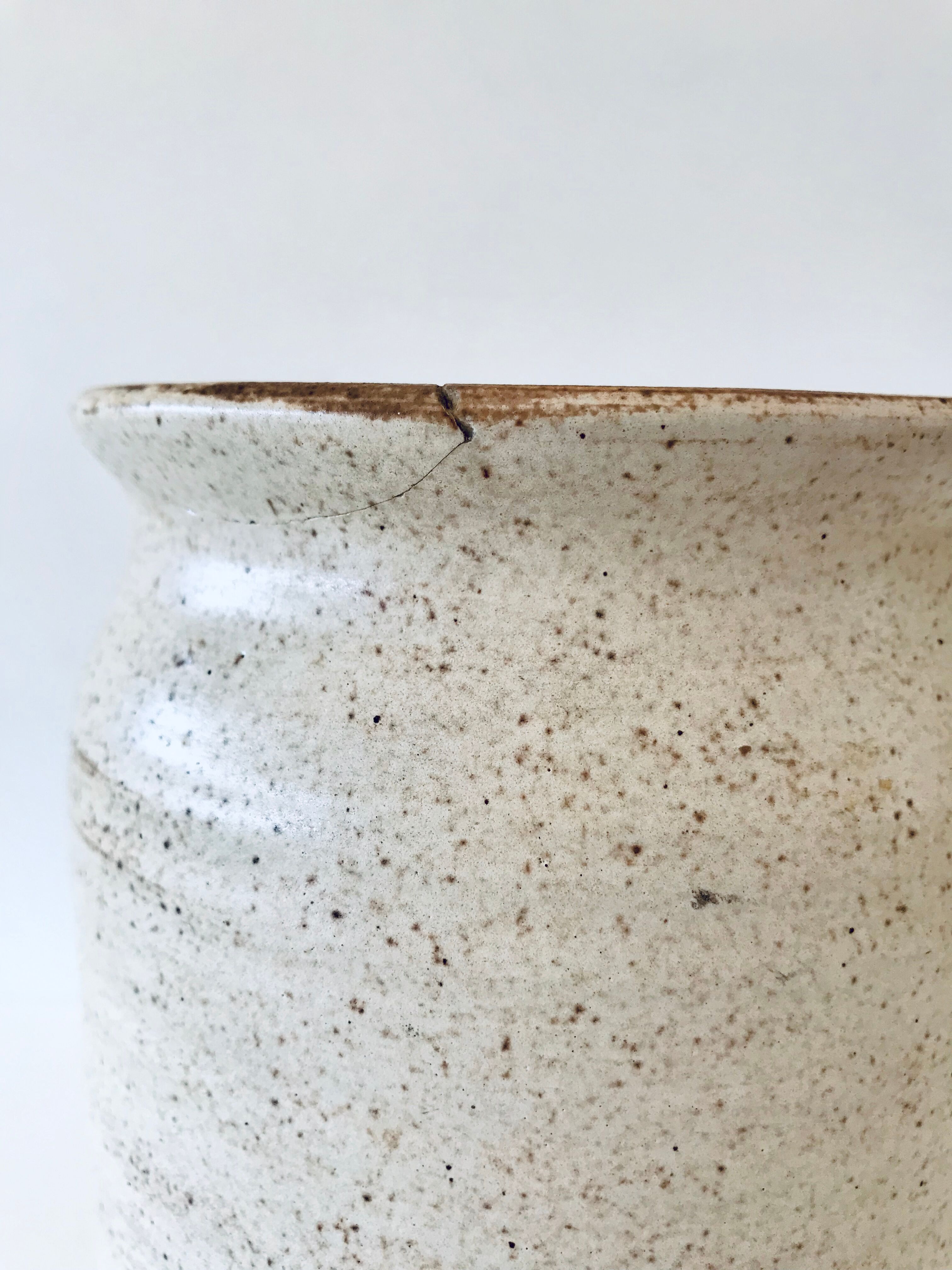 Ancient sandstone pot