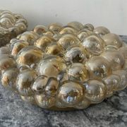 Pair of Bubble-Helana Tynell wall lights or ceiling lights from the 1970s.
