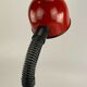 60s 70s Ball Lamp Lamp Light Red Table Lamp Space Age Design 60s 70s