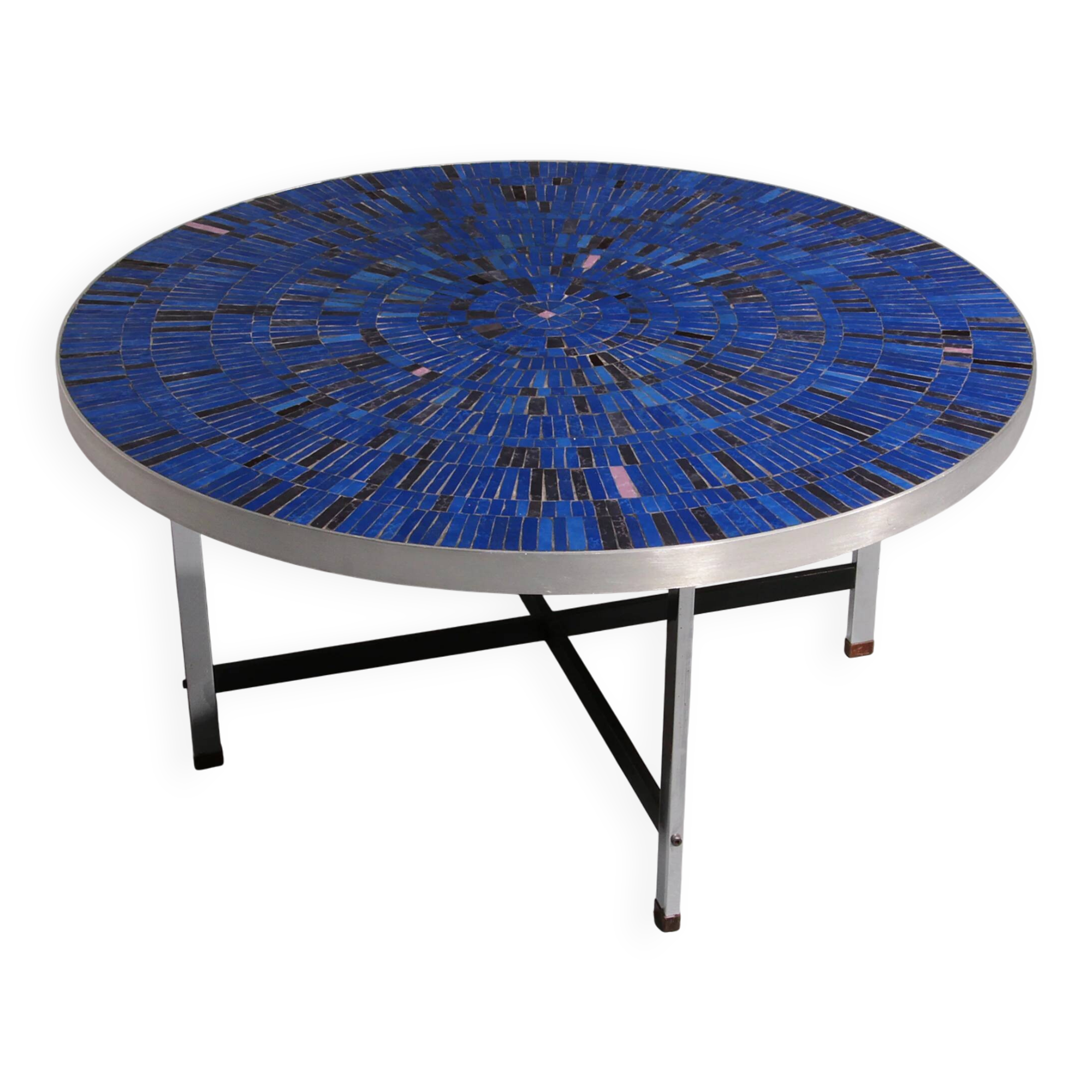 Coffee table by Berthold Müller Oerlinghausen for Berthold Müller Mosaikwerkstätten, 1960s