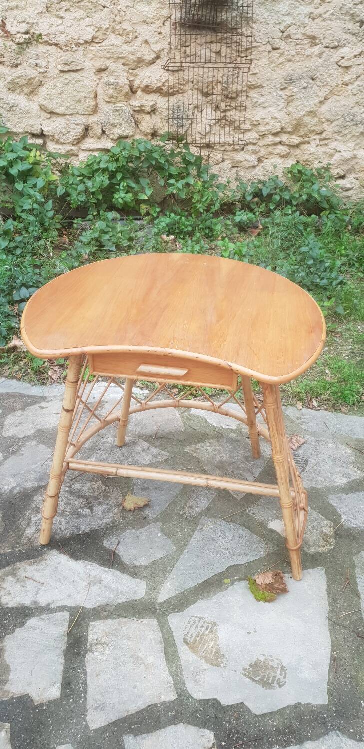 1960s rattan hairdresser's chair