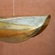 Handmade lotus-shaped brass pendant light