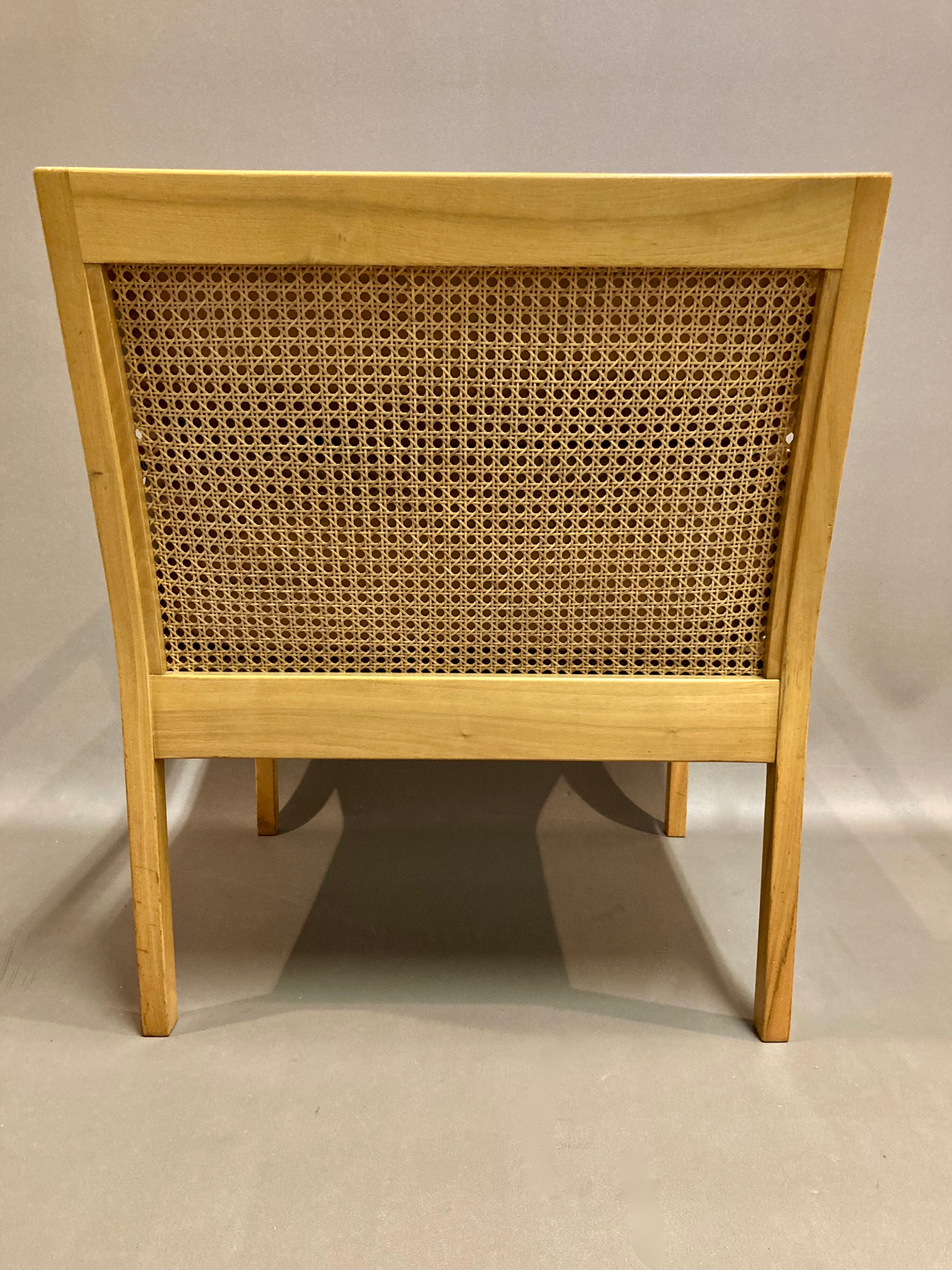 Scandinavian design leather armchair "Bernt Petersen" 1960