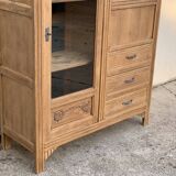 Art Deco asymmetrical glass Parisian wardrobe 1930