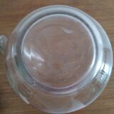 Old glass decanter with stopper