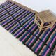 Berber carpet colorful corridor 215 X 88 CM