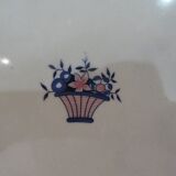 Pie dish or large round dish lonchamps rouen model