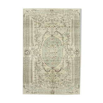 Handwoven Decorative Anatolian Beige Carpet 175 cm x 263 cm - 38972