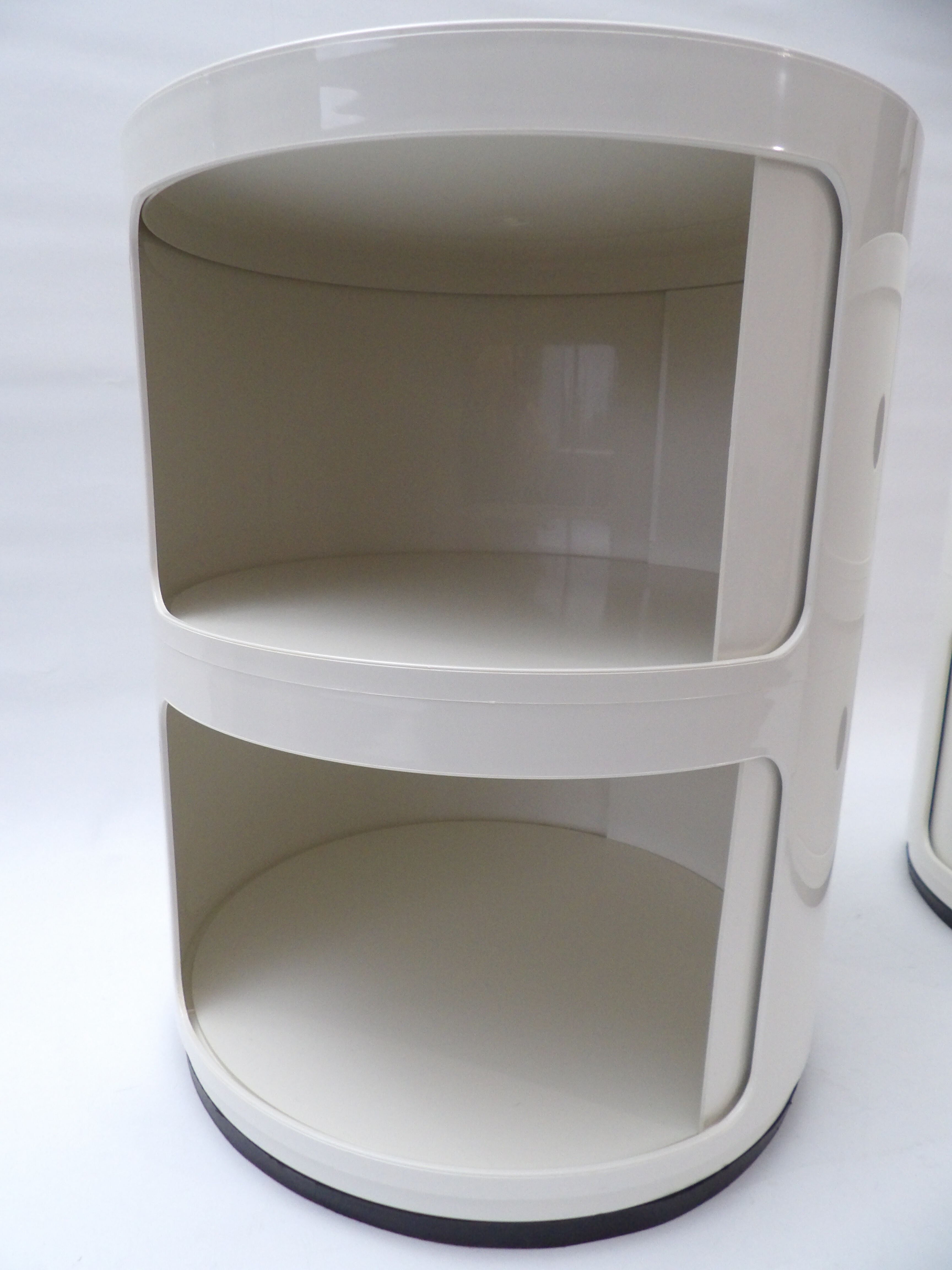 Pair of Tables of extra or end of sofa Kartell by Anna Castelli