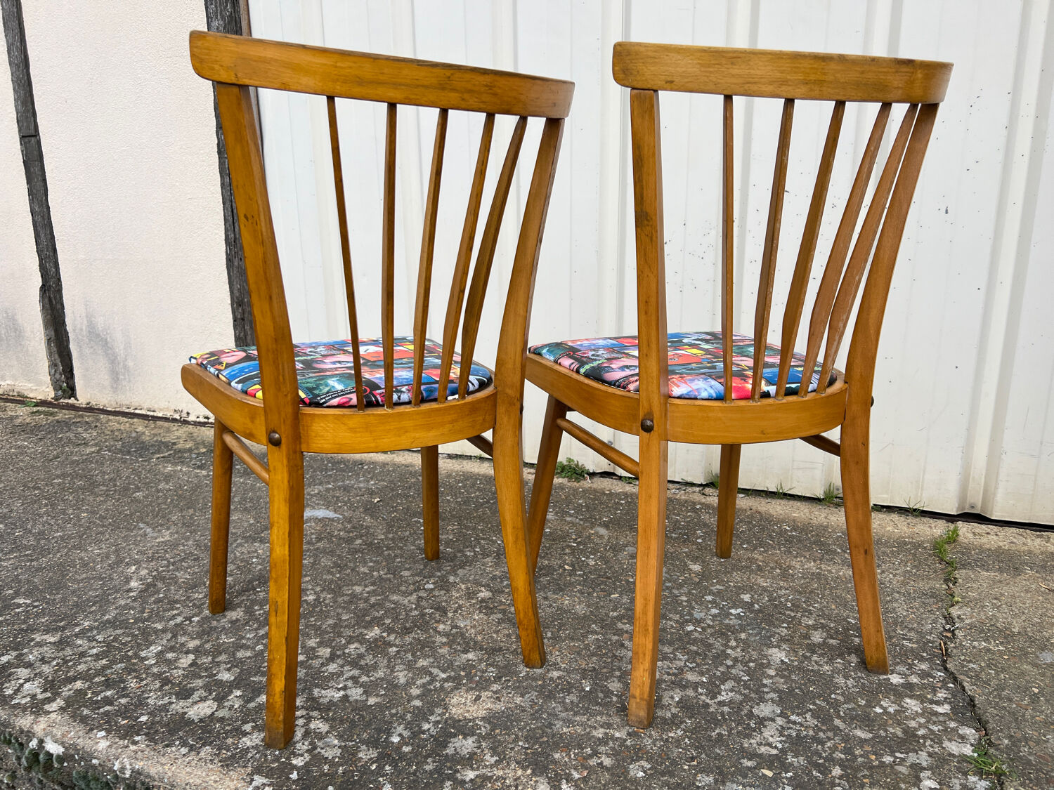 Pair of Scandinavian chairs