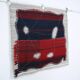 Hand Woven Tribal Wall Hangin, Boho Textile Art, 103x106 Cm