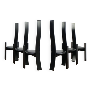 Ensemble de 6 chaises - vico magistretti