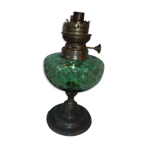lampe à pétrole pied