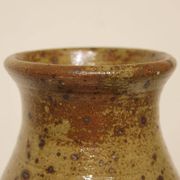 Important vase en grès pyrité de Guy Baudat (1938-2019)