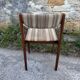 Set of 4 vintage 70s beech chairs