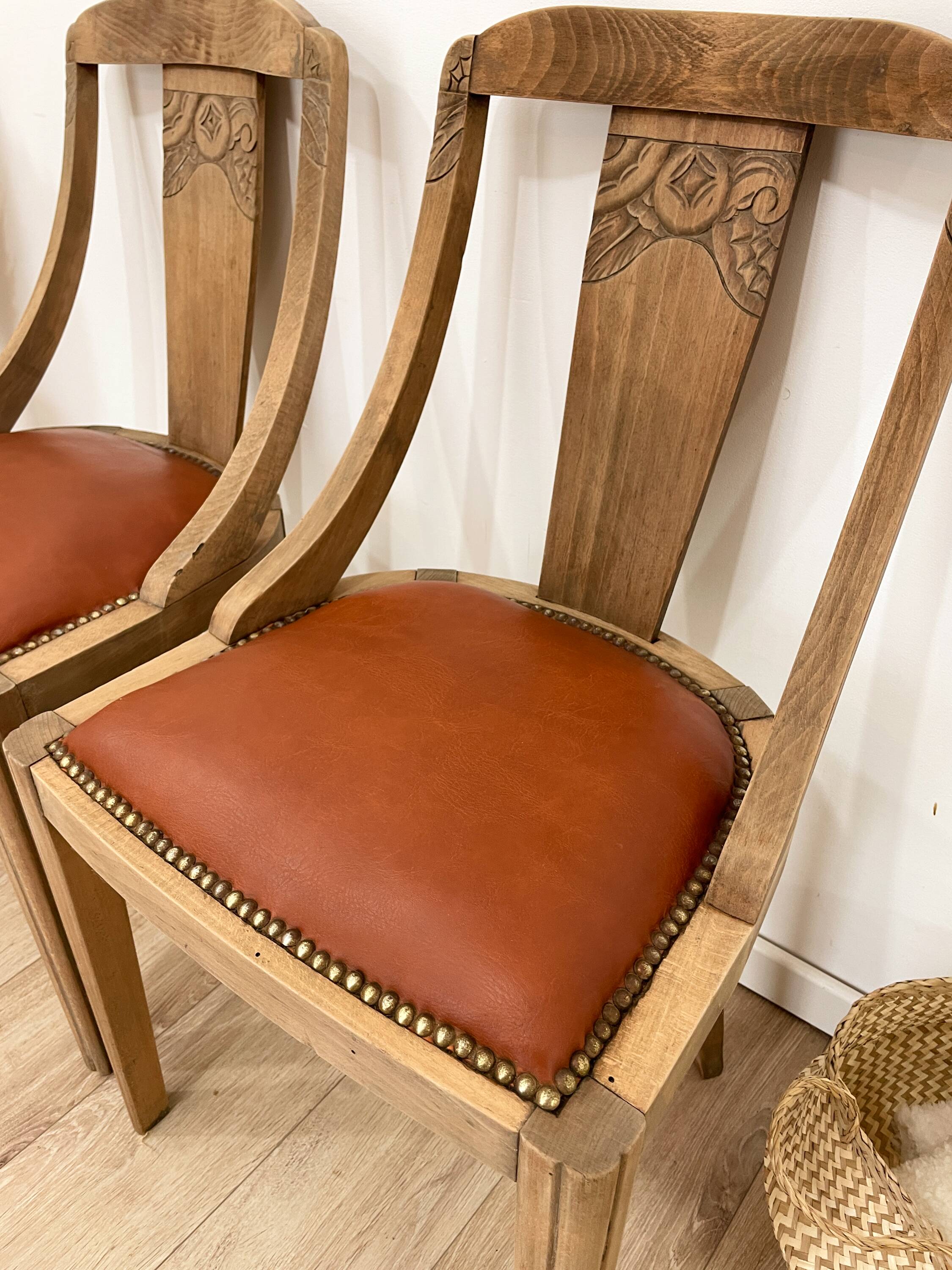 Set of 2 Art Deco Chairs