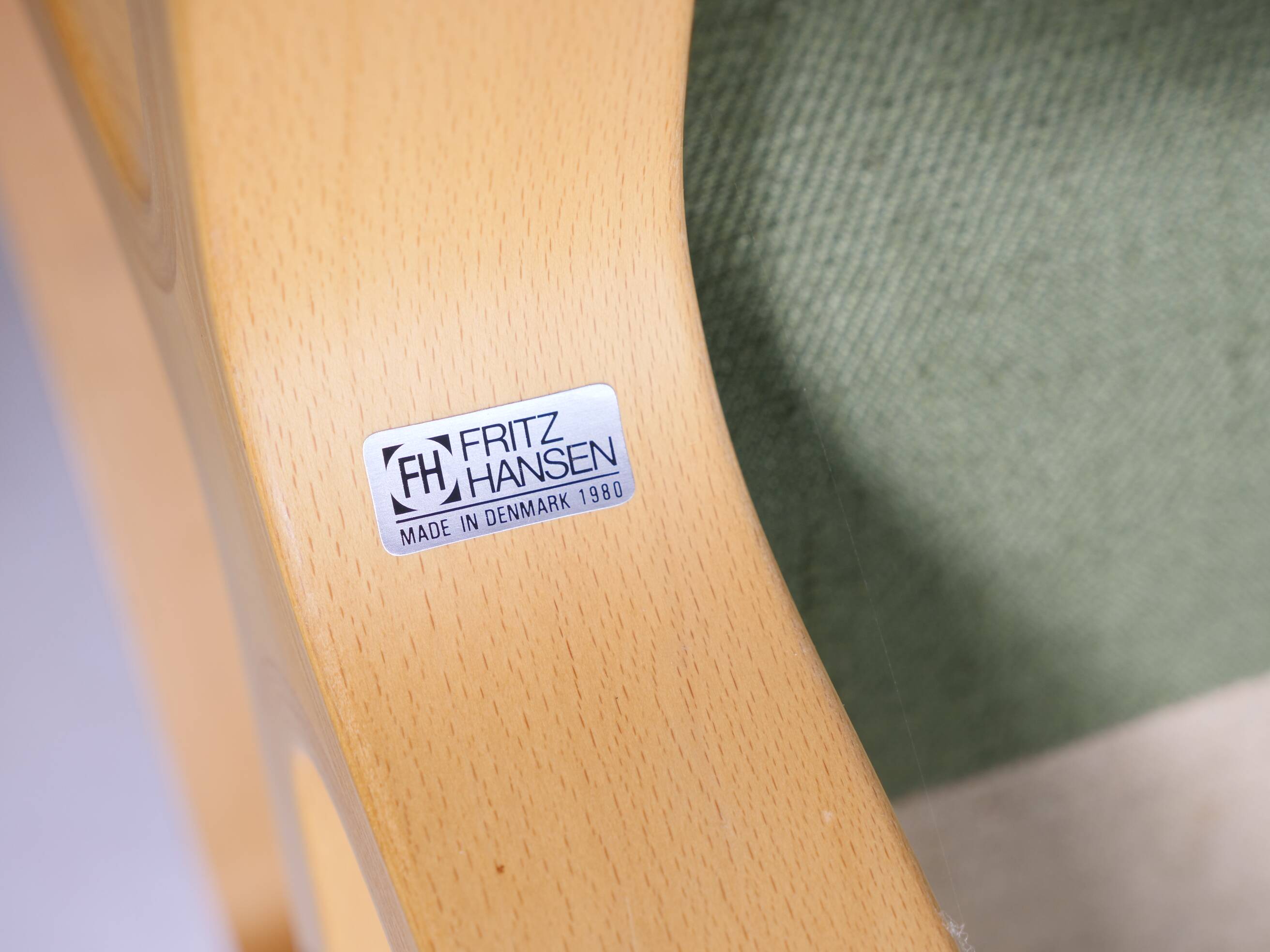 2 fauteuils danois par Fritz Hansen