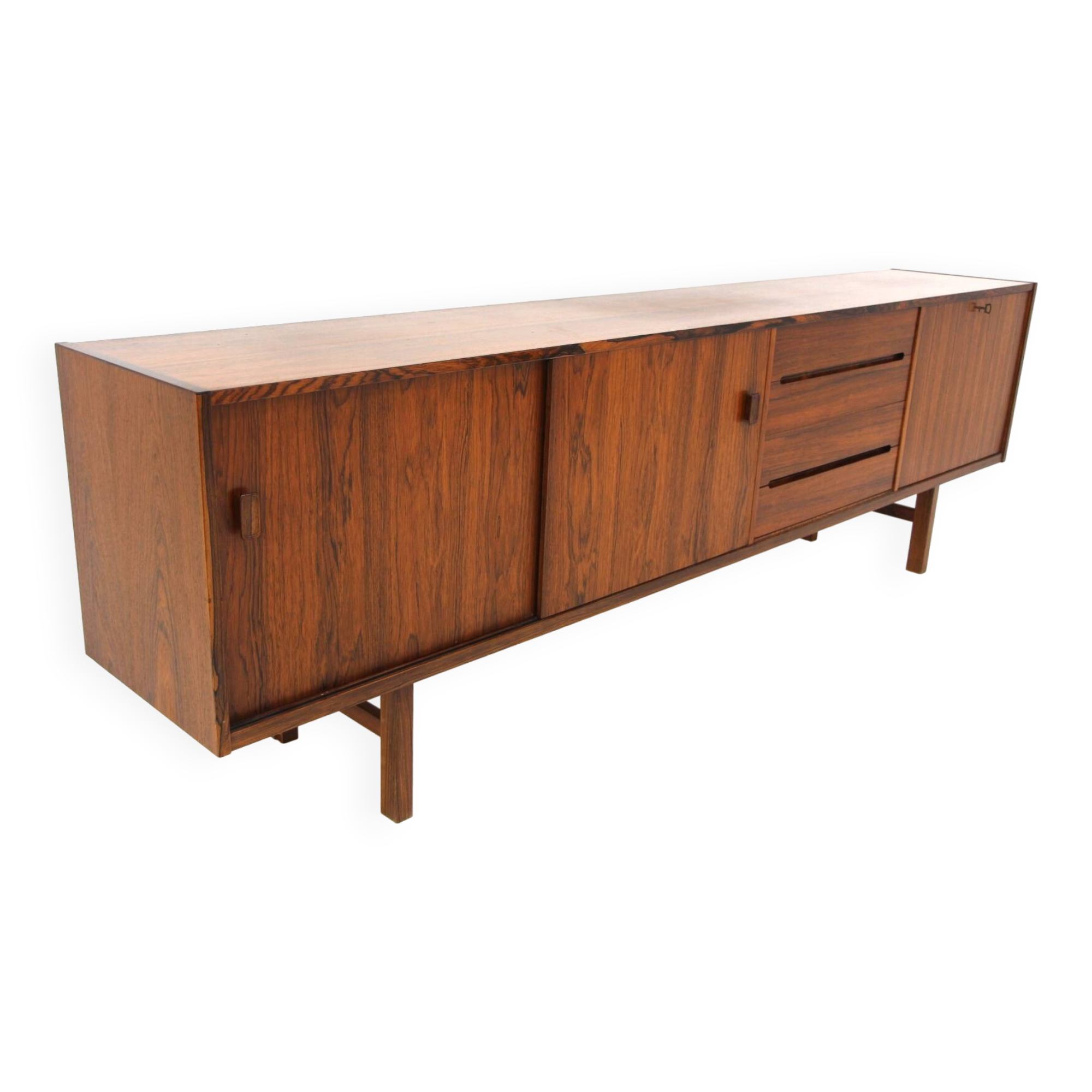 Scandinavian rosewood sideboard "Grand", Nils Jonsson, Troeds, Sweden, 1960