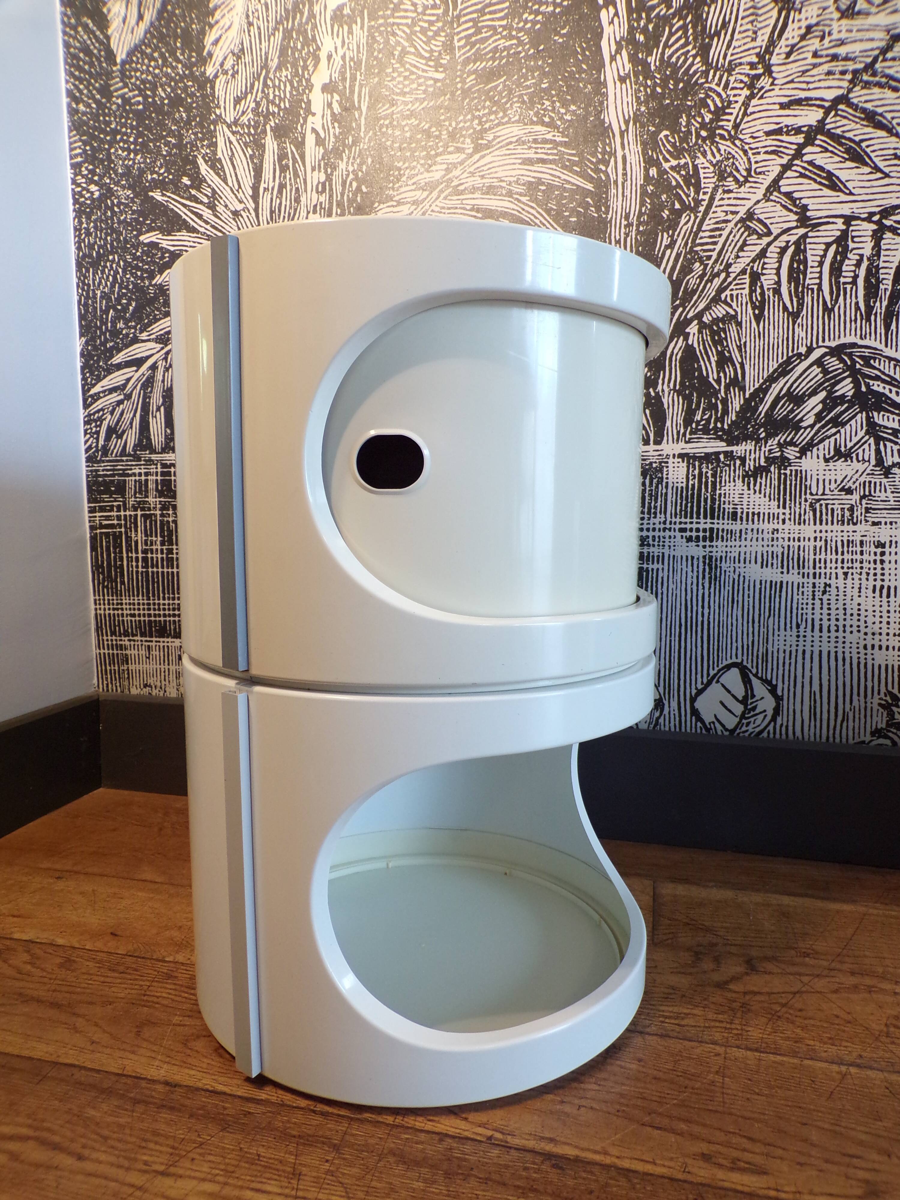 Flair bedside table with 2 modules