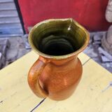 Ceramic pitcher from the Madoura plein feu workshop signed.