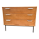 Commode à 3 tiroirs, piètement métal dans le goût d'André Monpoix, 1960