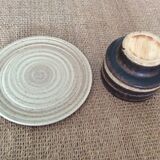 Set of stoneware dishes