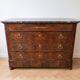 Antique Louis Philippe commode in mahogany and marble