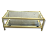Table basse en verre