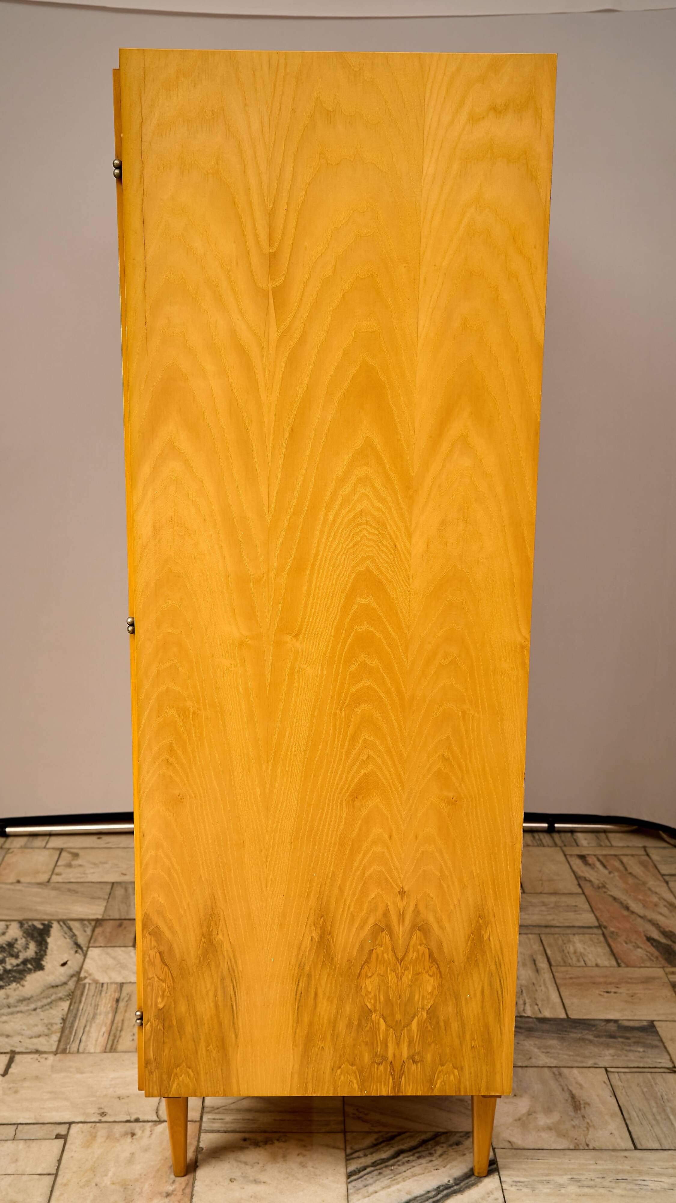 Czechoslovakian Vintage 3-door Wardrobe