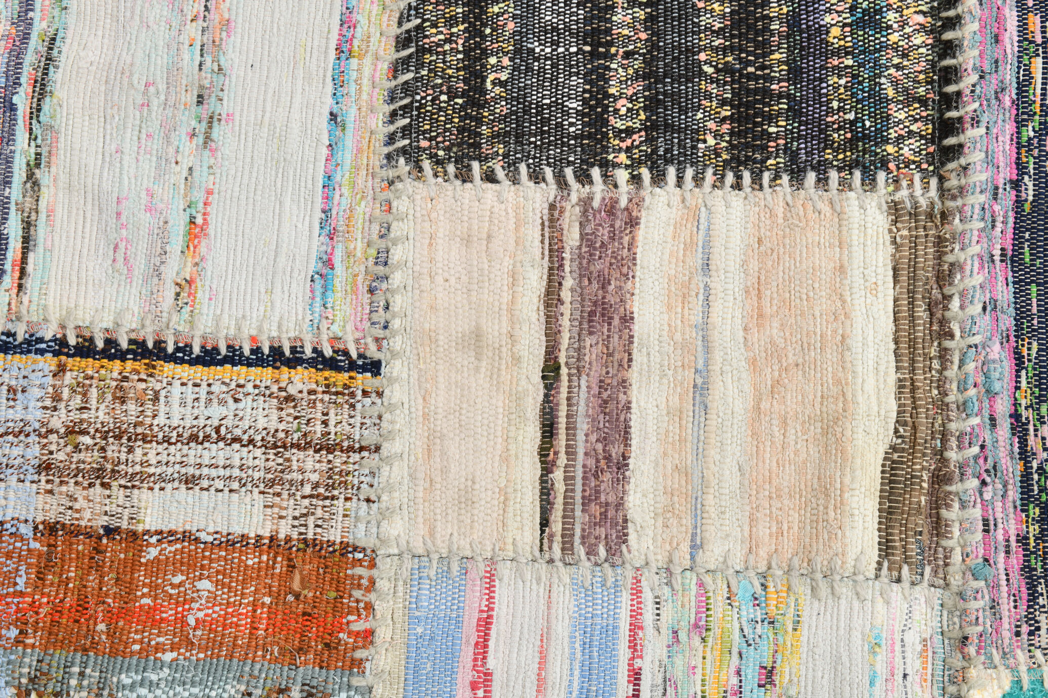 Tapis ethnique, 147x154cm