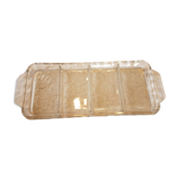 Art deco glass top